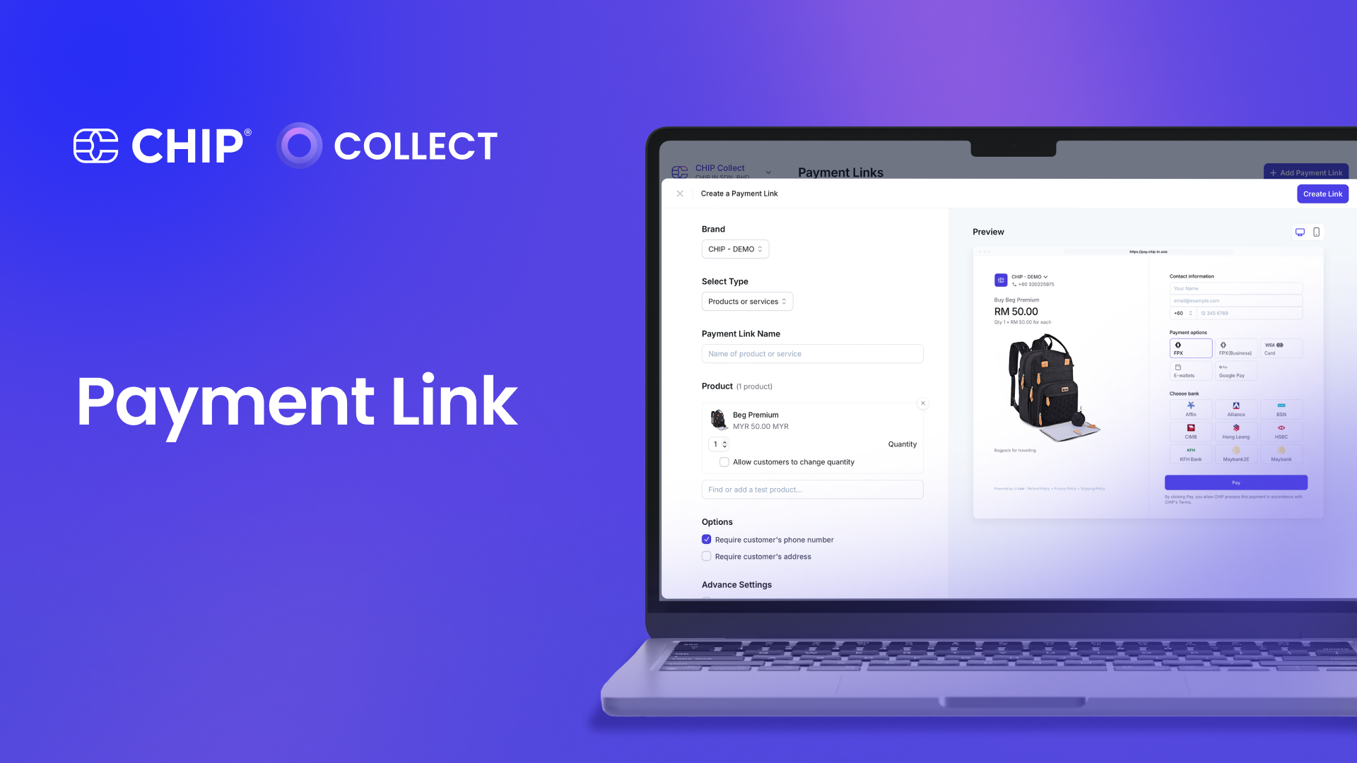 How to create payment link